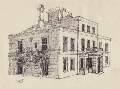 Casa georgiana, c1950. de Shirley Markham