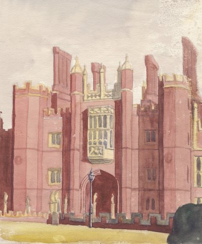 Palácio de Hampton Court, 1951. de Shirley Markham