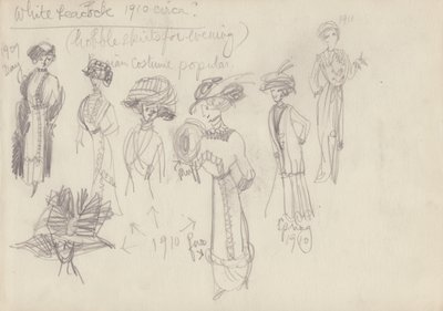 Traje histórico, c1950. de Shirley Markham