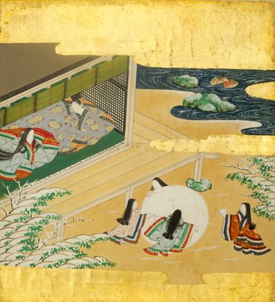O Conto de Genji Genji Monogatari, século XVII. de Shoren