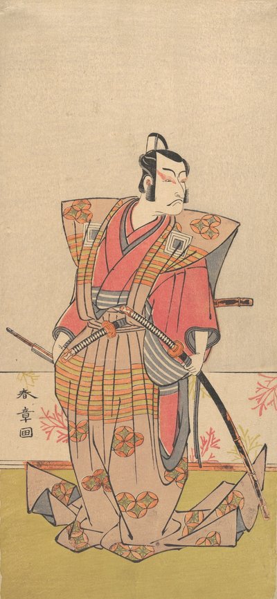 The Actor Ichikawa Danjuro V as a Samurai, 1771-72. de Shunsho