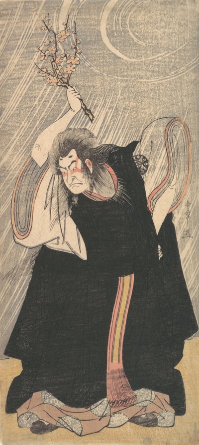 The Actor Nakamura Nakazo in the Role of Kan Shojo, ca. 1780. de Shunsho