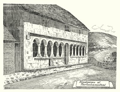 Estufas em Mortonhampstead (gravura) de Sidney Heath