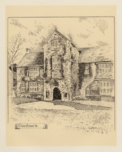 Dorset: Chantmarle (litografia) de Sidney Heath