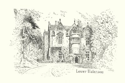 Dorset: Lower Waterson (litografia) de Sidney Heath