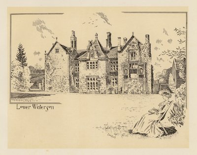 Dorset: Lower Waterson (litografia) de Sidney Heath