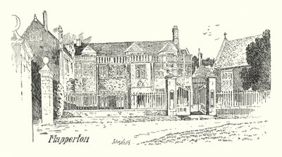 Dorset: Mapperton (litografia) de Sidney Heath