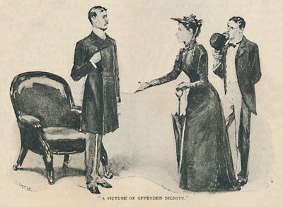 Uma imagem de dignidade ofendida, 1892 de Sidney Paget