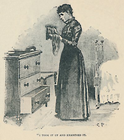 Eu peguei e examinei, 1892 de Sidney Paget