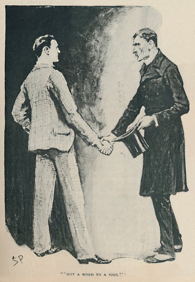 Não é uma palavra para uma alma, 1892 de Sidney Paget