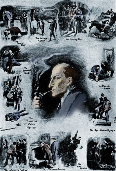 Sherlock Holmes por Sir Arthur Conan Doyle de Sidney Paget