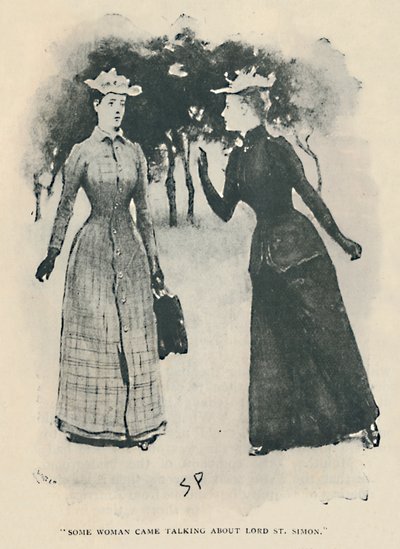 Certa mulher veio falar sobre Lord St. Simon, 1892 de Sidney Paget