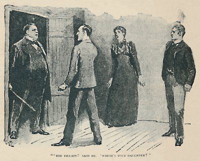 Seu Vilão! Disse ele. Wheres minha filha, 1892 de Sidney Paget