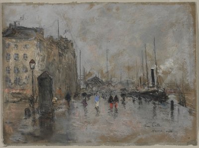 O Grand Quai de Le Havre, 1901. de Siebe Johannes ten Cate