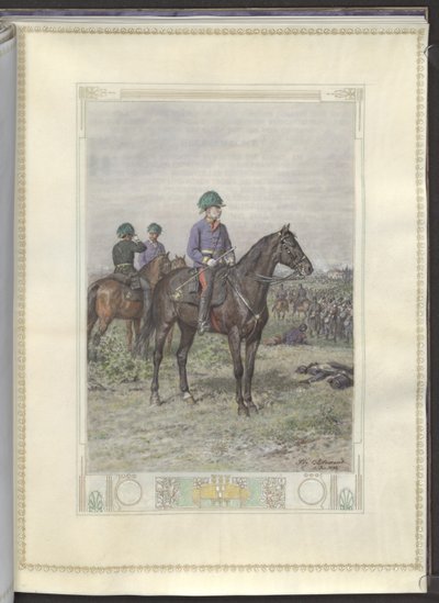 Homenagem por ocasião do 50º aniversário do governo do imperador Francisco José I 1898 (impressão) de Siegmund L