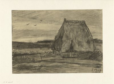 Paisagem com barraca de Sientje Mesdag van Houten