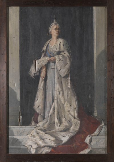 Retrato de Wilhelmina, Rainha dos Países Baixos de Sierk Schröder
