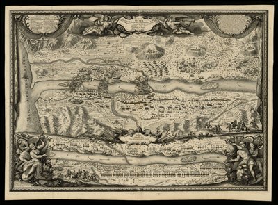 Batalha de Ter vencida pelo Exército Real comandado pelo Duque de Noailles em 27 de maio de 1694 de Sieur de Beaulieu
