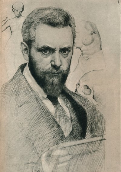 Retrato do de Sigmund Lipinsky