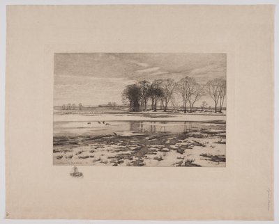 Paisagem de inverno de Sigvard Hansen
