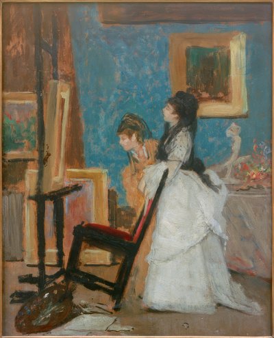 Visita ao estúdio de Silvestro Lega