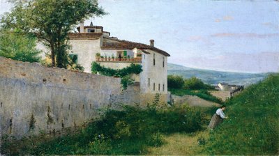 Vista da Piagentina de Silvestro Lega