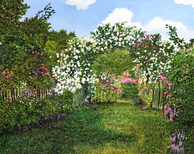 Num jardim de Silvian Sternhagel