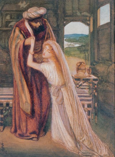 Ruth e Boaz de Simeon Solomon