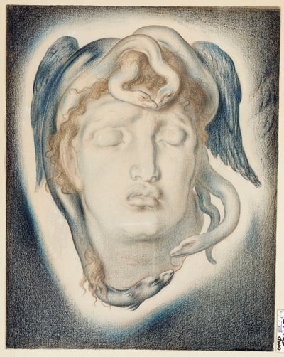 O Chefe da Medusa, 1884 de Simeon Solomon