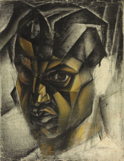 Autorretrato (óleo sobre tela) de Simkha Simkovitch