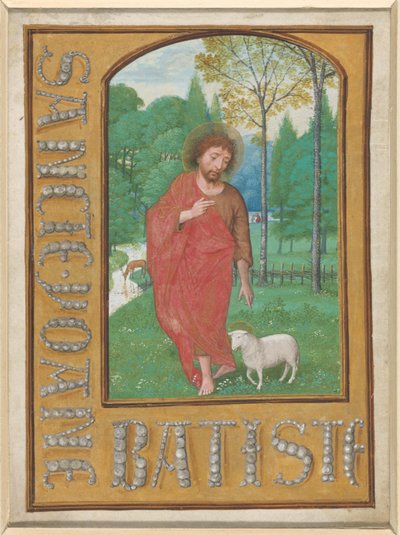 Santa Joana Batisti de Simon Bening