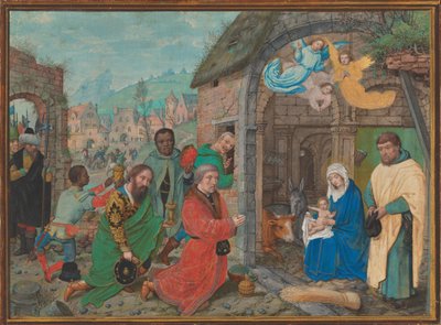A Adoração dos Magos, meados da década de 1520. de Simon Bening