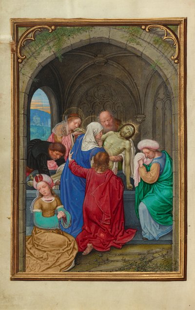 O sepultamento de Simon Bening