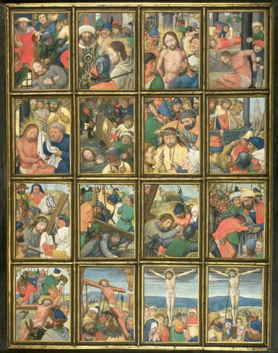 A Paixão, do "Quadriptico de Stein" (velino) de Simon Bening