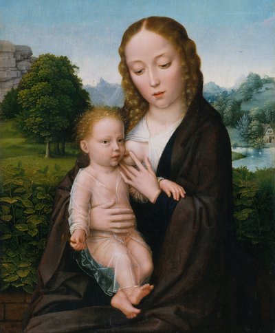 Virgem e Criança, ca. 1520 de Simon Bening