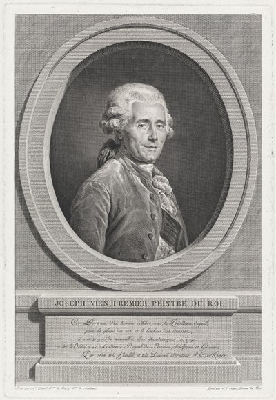 Joseph Vienne de Simon Charles Miger after Adélaïde Labille Guiard