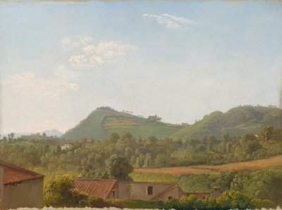 Vista perto de Nápoles de Simon Denis
