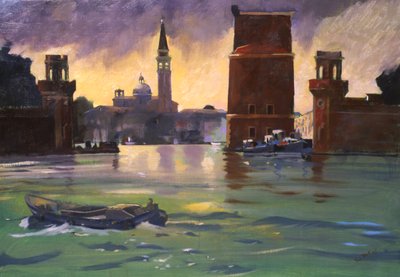 Arsenale, 2005 (aguarela sobre papel) de Simon Fletcher