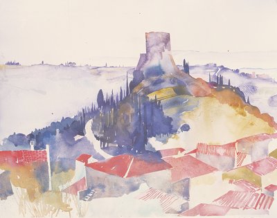 Castiglioni, Itália, 2002 (aguarela) de Simon Fletcher