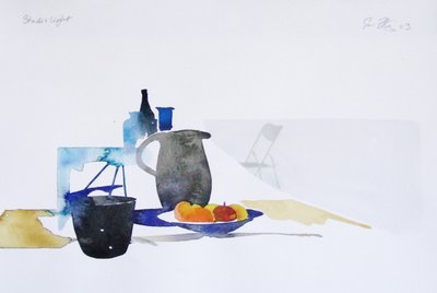 Luz de estúdio, 2003 (aguarela) de Simon Fletcher