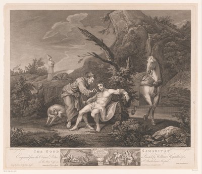 Parábola do Bom Samaritano O Bom Samaritano (título no objeto) de Simon François Ravenet (le vieux)