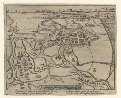 Cerco de Alkmaar, 1573 de Simon Frisius