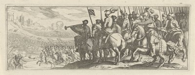 Ruiters conheceu o lansen
Cavalerie (título da série)
Faecvnda qvam sit acris ingeni viris dilecta Phaebo et gratys Florentia, sit indicant pvgnae, enthea vi pectoris quas Mercuri sculpsit cliens tempestivs (título da série) de Simon Frisius