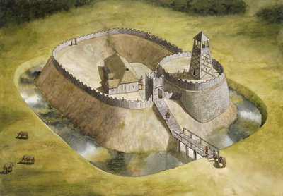 Castelo de Helmsley de Simon Hayfield