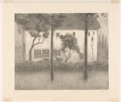 Casa de Simon Moulijn (signed by artist)