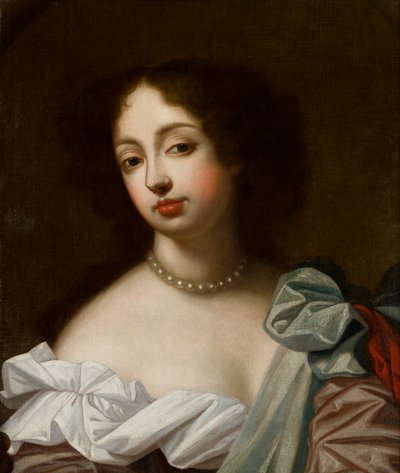 Retrato de Louise de Kérouaille, Duquesa de Portsmouth, c.1680-1700 (óleo sobre tela) de Simon Peeterz Verelst