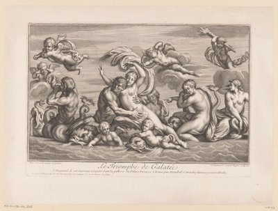 Triunfo de Galatea de Simon Thomassin