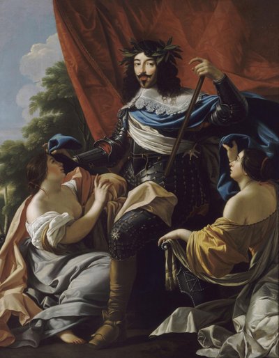Retrato de Luís XIII da França 1601-1643 de Simon, Vouet