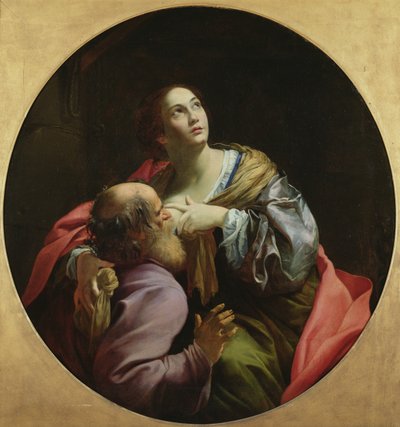 Caridade Romana de Simon Vouet