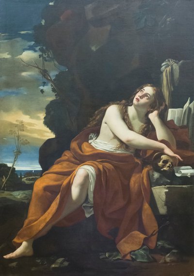 Santa Maria Madalena penitente de Simon Vouet